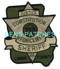 GEORGIA,A,LAMAR COUNTY SHERIFF 2 STATE SHAPED_wm